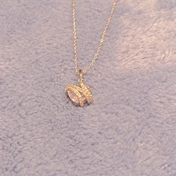 🌟 🩵NWT sparkly heart necklace - Picture 6 of 10